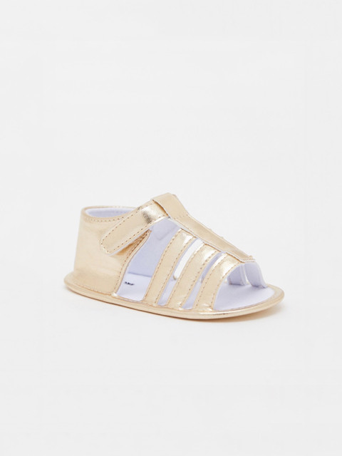 

shoexpress Infant Girls Gold Gladiator Booties