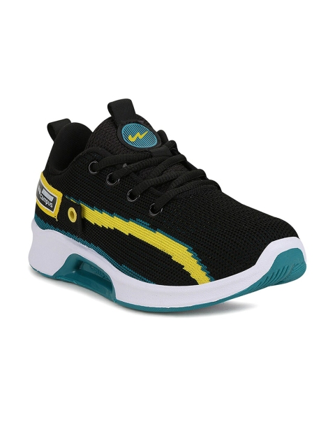 

Campus Kids Black Mesh Running Shoes