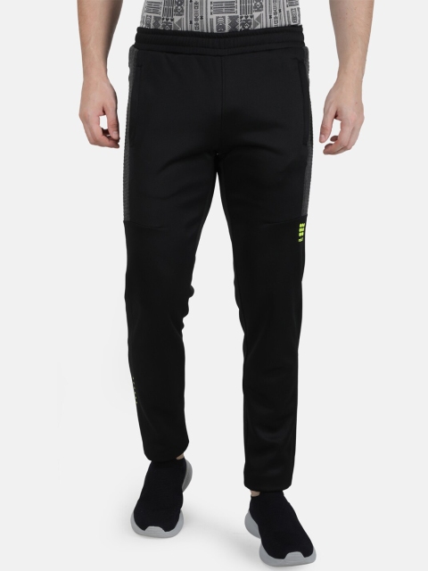 

rock.it Men Black Solid Track Pants