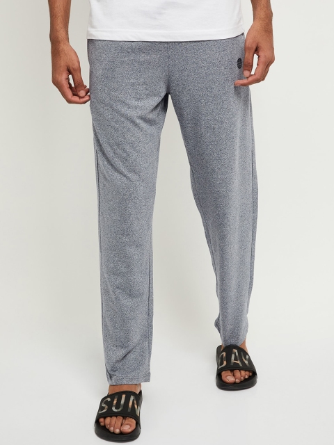 

max Men Blue & Grey Micro Print Lounge Pants