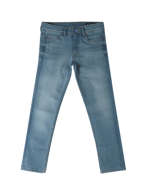 

Allen Solly Junior Boys Blue Skinny Fit Light Fade Stretchable Jeans