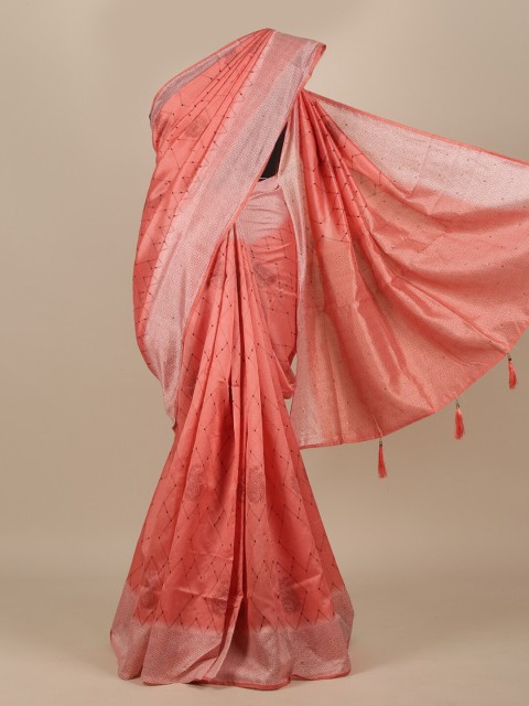 

Pothys Women Cotton Blend Saree, Pink