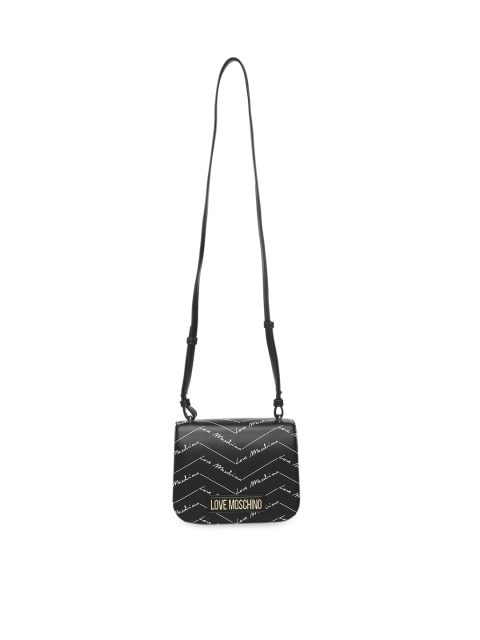 

LOVE MOSCHINO Women Black Printed Sling Bag