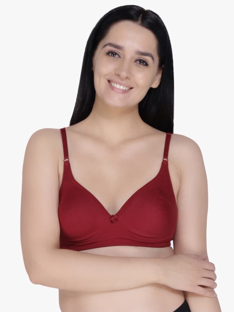 

Anoma Maroon Everyday Bra Full Coverage ANM06
