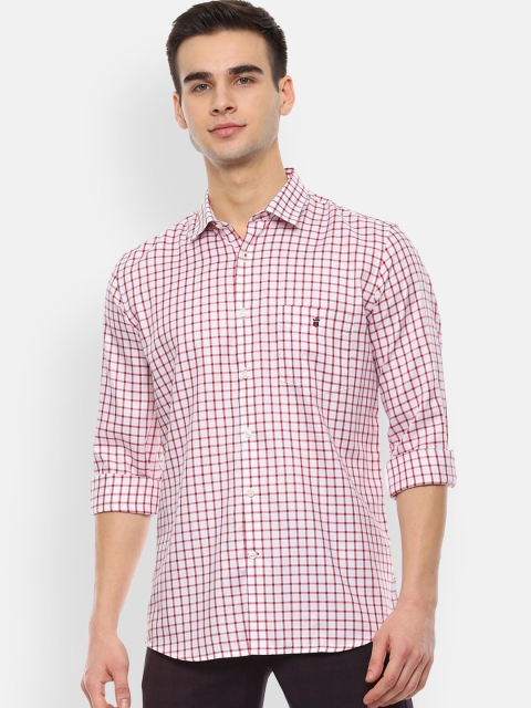 

Louis Philippe Sport Men Red Slim Fit Checked Casual Shirt