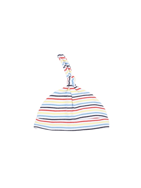 

Pantaloons Baby Boys Red & Red Printed Beanie