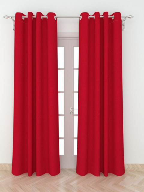 

Home Centre Red Set of 2 Door Curtain