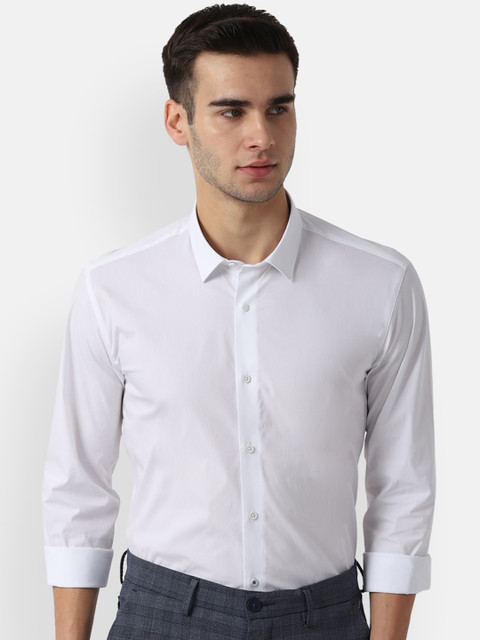 

Louis Philippe Sport Men White Slim Fit Casual Shirt