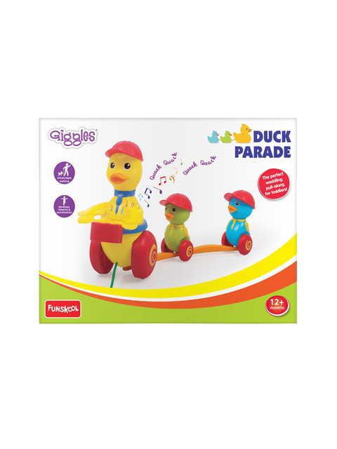 

Giggles Unisex Kids Yellow & Blue Duck Parade
