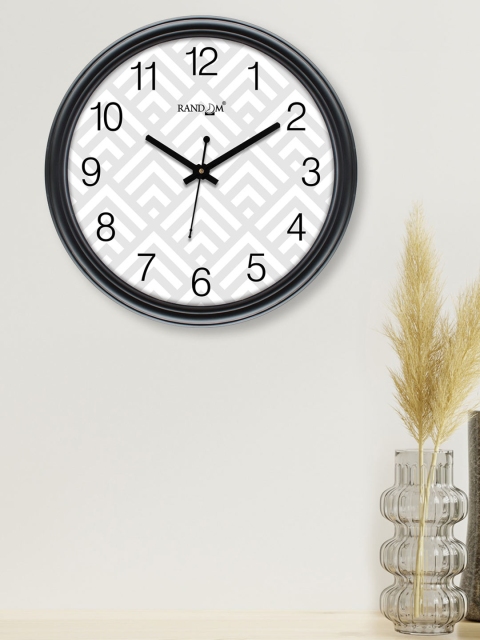 

RANDOM Black & White Printed Contemporary Wall Clock