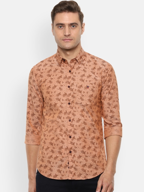 

Louis Philippe Sport Men Brown Slim Fit Floral Printed Cotton Casual Shirt