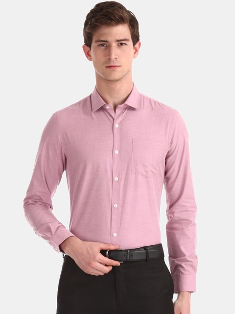 

Excalibur Men Pink Formal Shirt