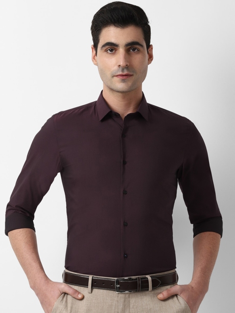 

Louis Philippe Sport Men Purple Slim Fit Formal Shirt