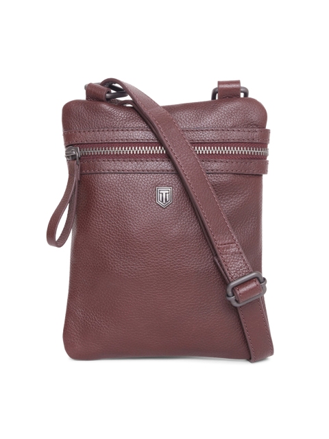 

TOM LANG LONDON Unisex Brown Messenger Bag