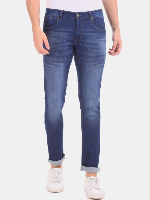 

Newport Men Blue Slim Fit Light Fade Jeans