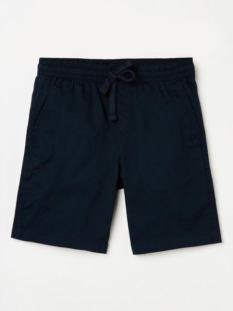 

Fame Forever by Lifestyle Girls Navy Blue Mid-Rise Regular Shorts