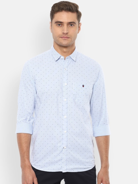 

Louis Philippe Sport Men Blue Slim Fit Printed Casual Shirt