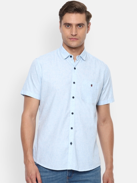 

Louis Philippe Sport Men Blue Slim Fit Casual Shirt