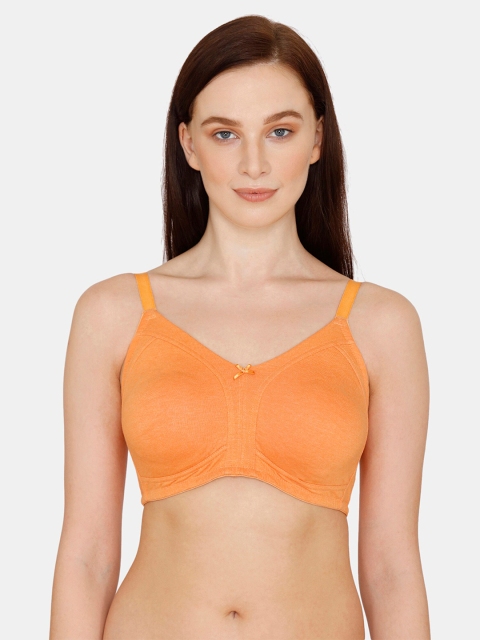 

Zivame Orange Everyday Bra Full Coverage