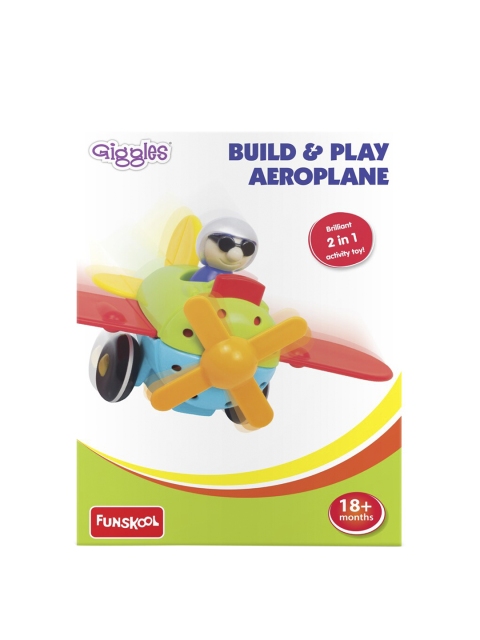 

Giggles Kids Multi Build & Play Aeroplane