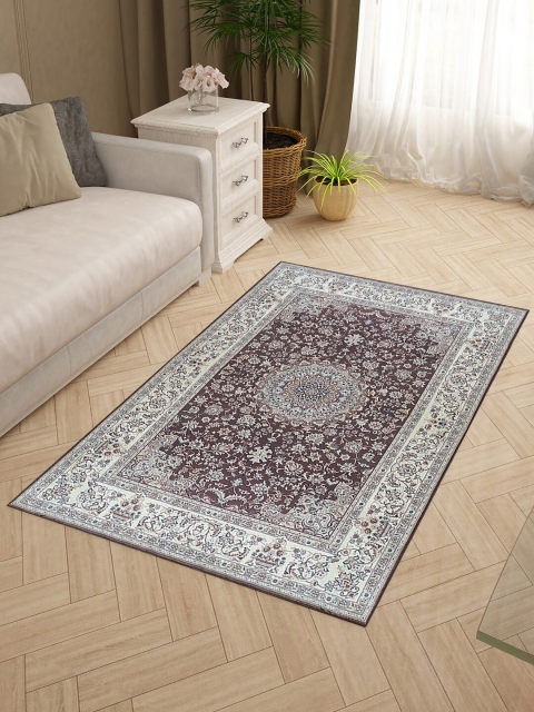 

Status Brown Printed Hand-Tufted Carpet