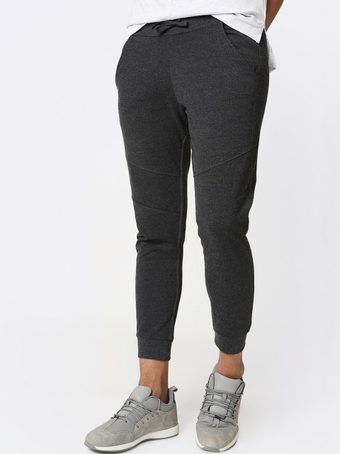 

Bewakoof Men Grey Solid Joggers