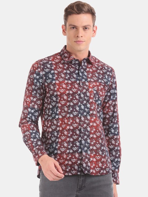 

Newport Men Multi Floral Printed Casual Shirt