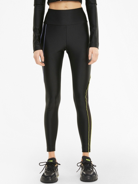 

Puma Women Black Solid Evide High Rise Leggings