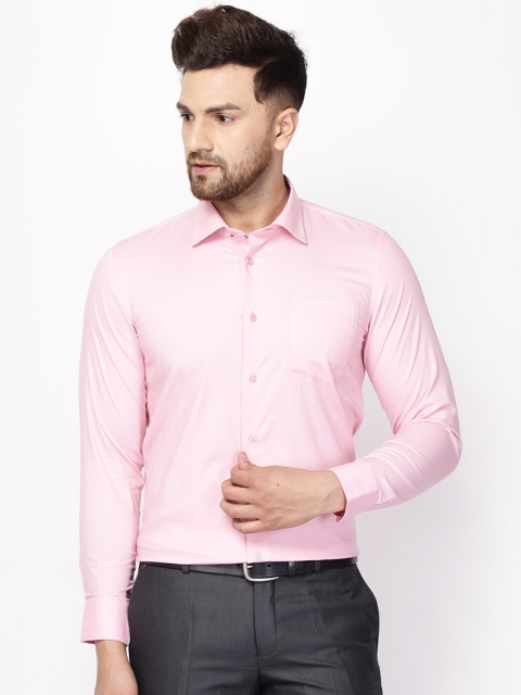 

Blackberrys Men Pink Pheonix Skinny Fit Formal Shirt