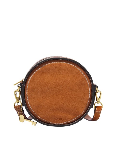 

Fossil Women Brown Messenger Bag