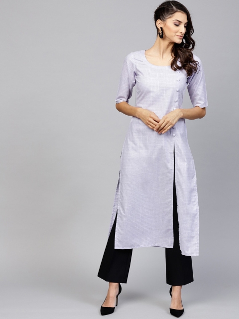 

Libas Women Purple Kurta