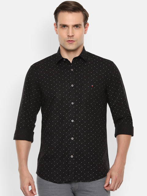 

Louis Philippe Sport Men Black Slim Fit Printed Casual Shirt