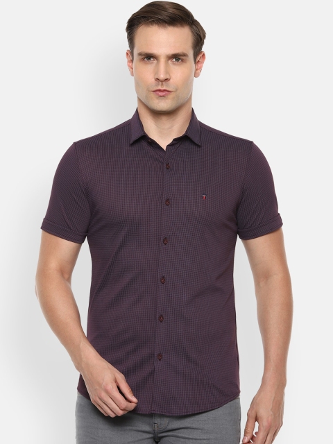 

Louis Philippe Sport Men Brown Slim Fit Checked Casual Shirt