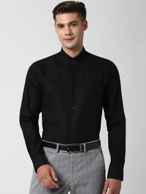 

Peter England Elite Men Black Formal Shirt