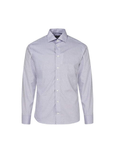 

Eton Men Beige Printed Casual Shirt