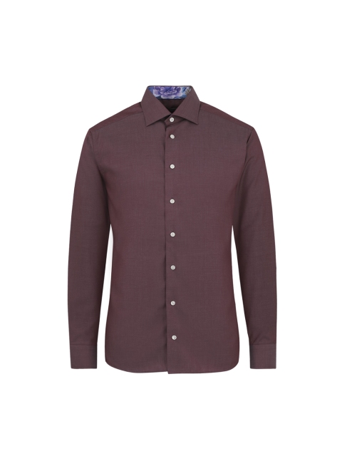 

Eton Men Maroon Casual Shirt