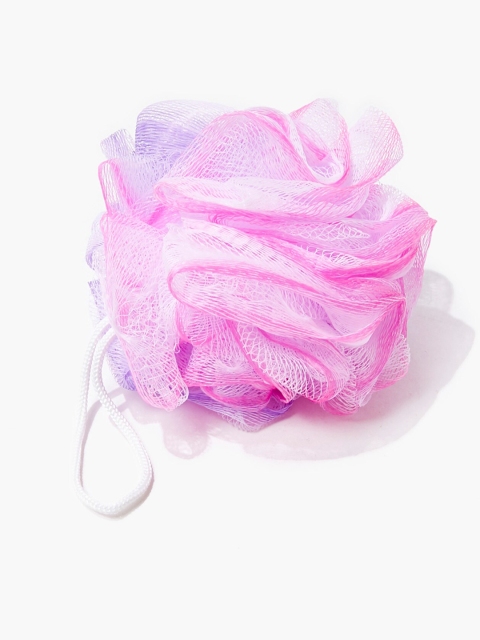 

FOREVER 21 Women Purple & Pink Cloud Wash Bath Sponge