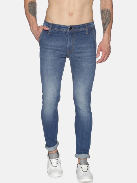 

Raa Jeans Men Blue Slim Fit Light Fade Jeans