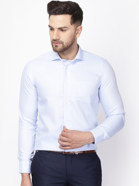 

Blackberrys Men Blue Slim Fit Casual Shirt