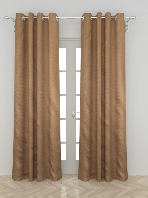 

Home Centre Brown Set of 2 Door Curtain