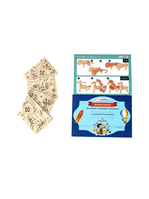 

Funvention Kids Gold-Toned Fun Fidgets - Animals