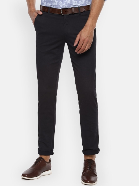 

Louis Philippe Sport Men Black Slim Fit Regular Trousers
