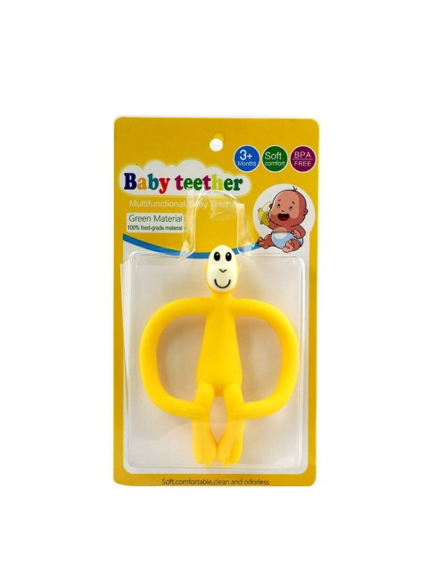 

GUCHIGU Yellow BPA Free Chew Teether Toy