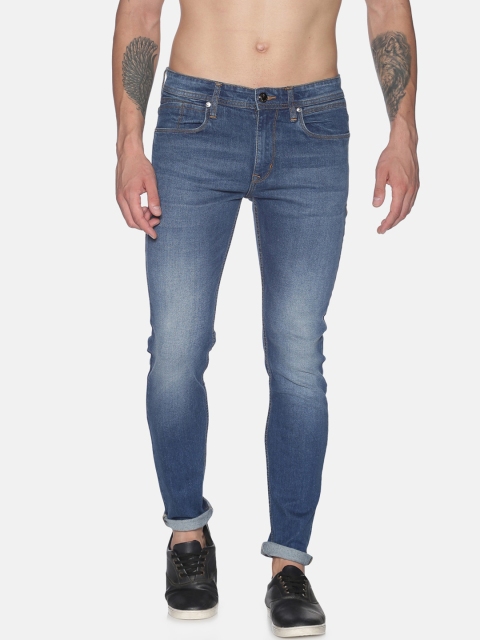 

Raa Jeans Men Blue Slim Fit Light Fade Jeans