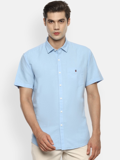 

Louis Philippe Sport Men Blue Slim Fit Casual Shirt