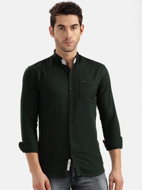 

V2 Value & Variety Men Green Casual Shirt