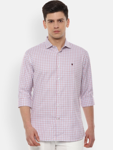 

Louis Philippe Sport Men White Slim Fit Checked Casual Shirt