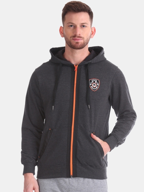 

Newport Men Charcoal Grey Sweatshirt