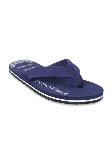 

WALKWAY by Metro Men Blue & White Thong Flip-Flops