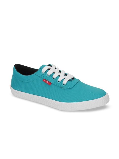 

Sparx Men Sea Green Colourblocked Sneakers